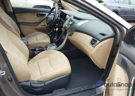 2013 Hyundai Elantra Gls Pzev из США, поврежденный, VIN 5NPDH4AE1DH206111